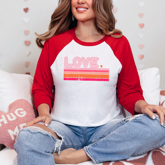 Raglan Love shirt