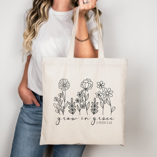 Grow in Grace Bible Verse Bag