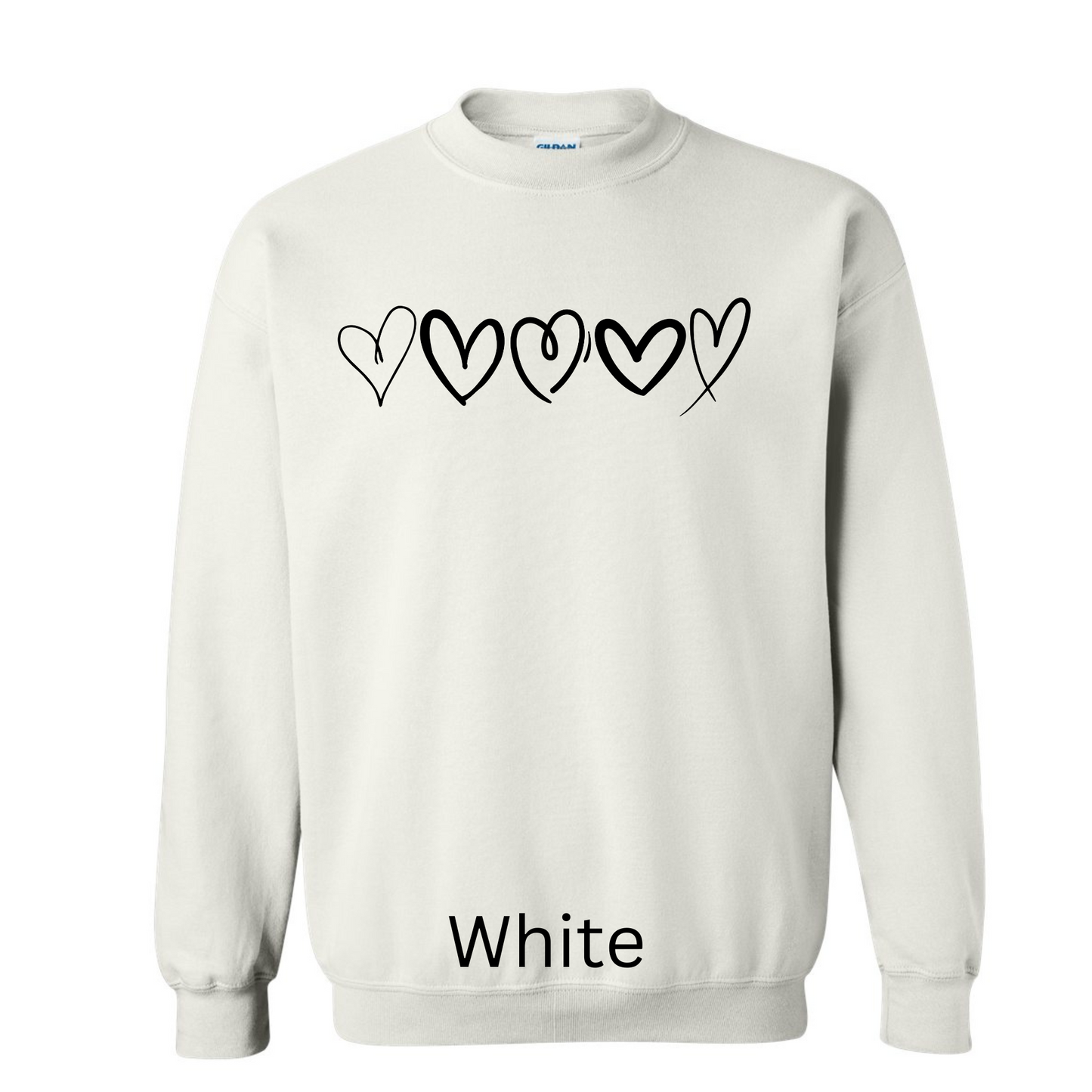 Black Hearts Sweatshirt