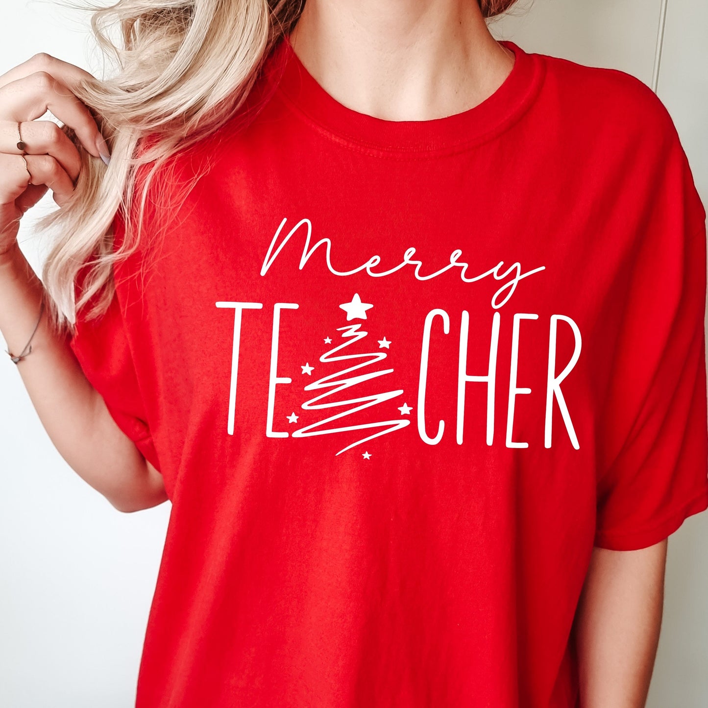 Merry Teacher Tshirt