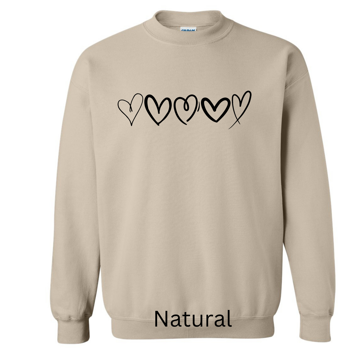 Black Hearts Sweatshirt