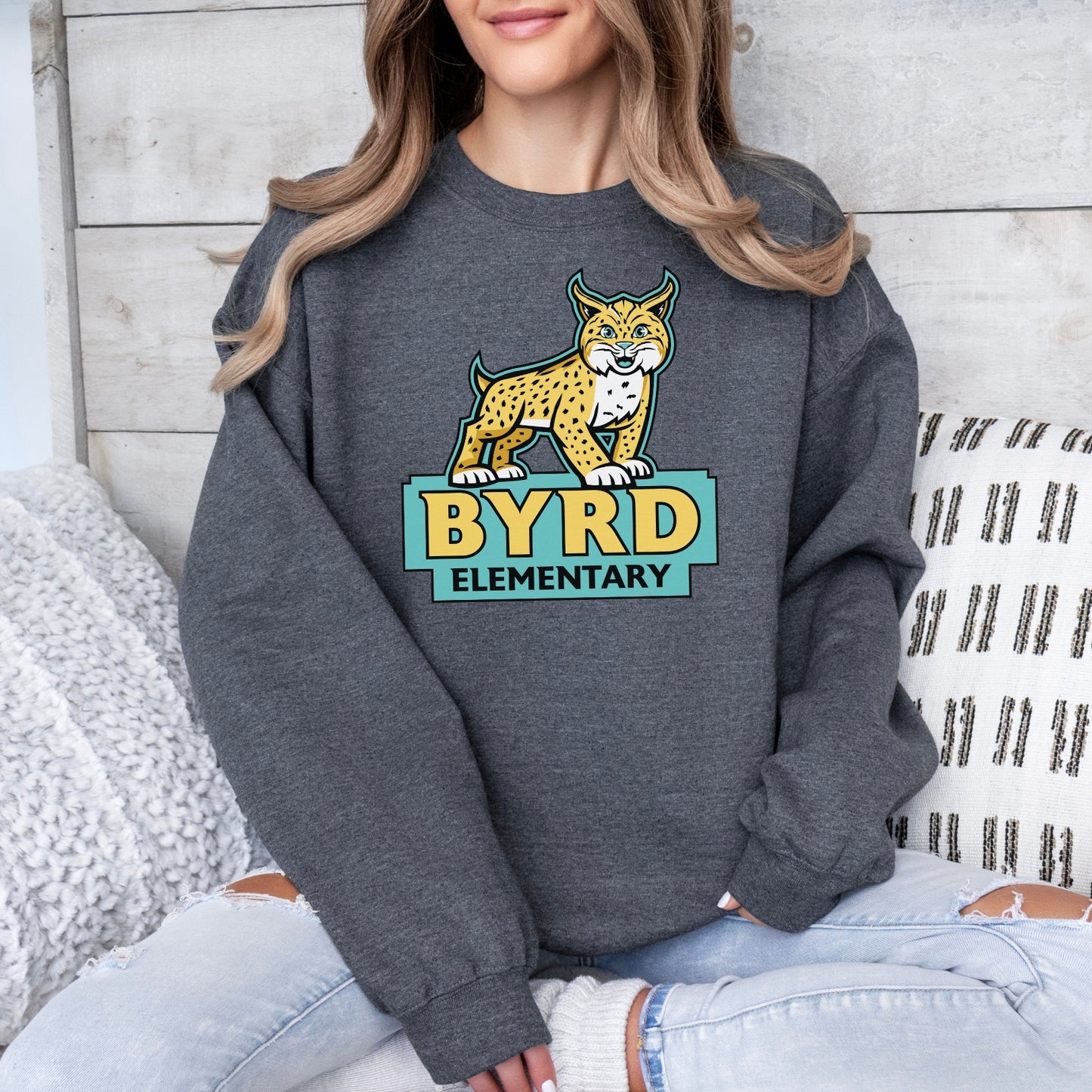 Byrd Elementary Full Bobcat Sweatshirts