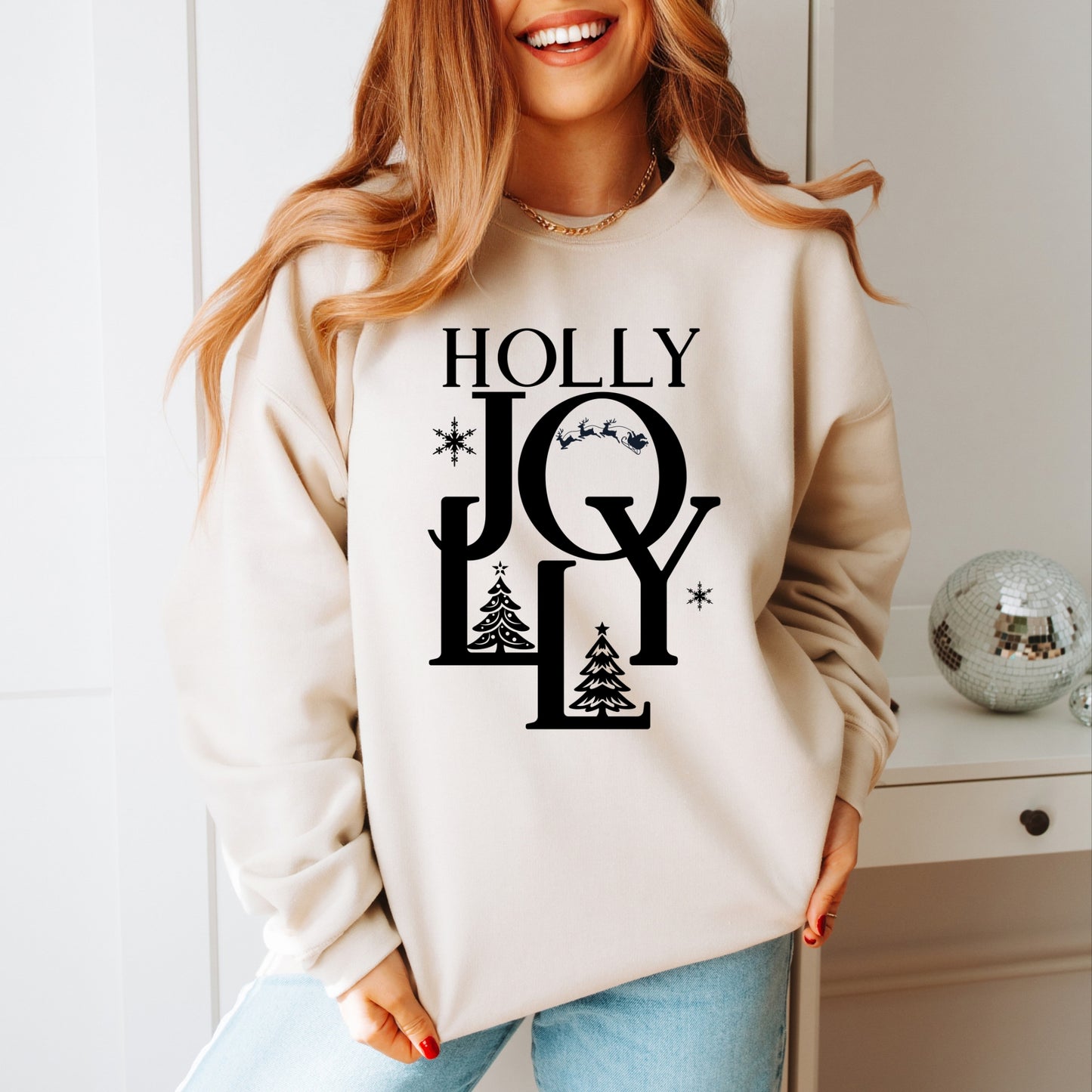 Holly Jolly Christmas Sweatshirt