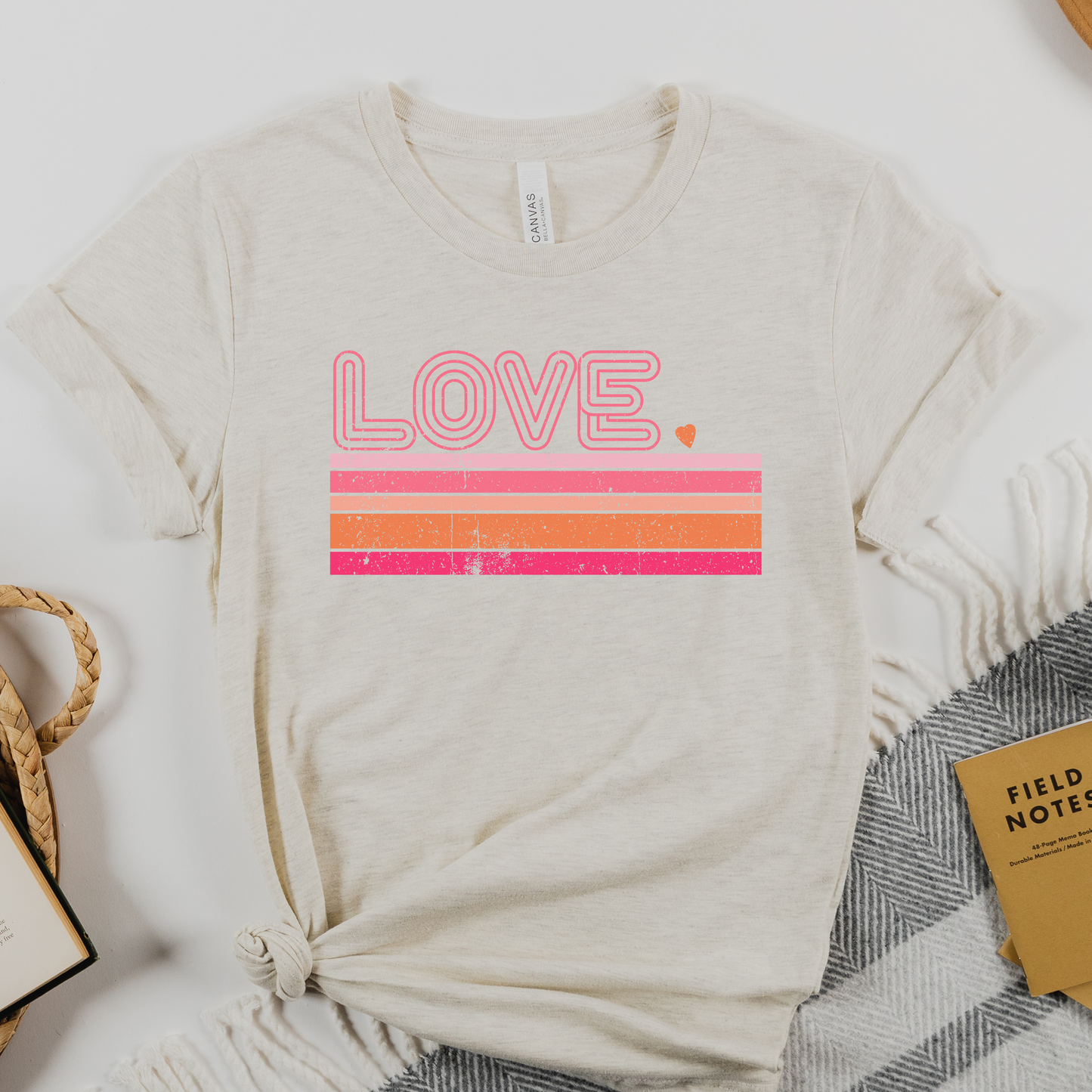 Love Tshirt Bella Canvas Super Soft Tee