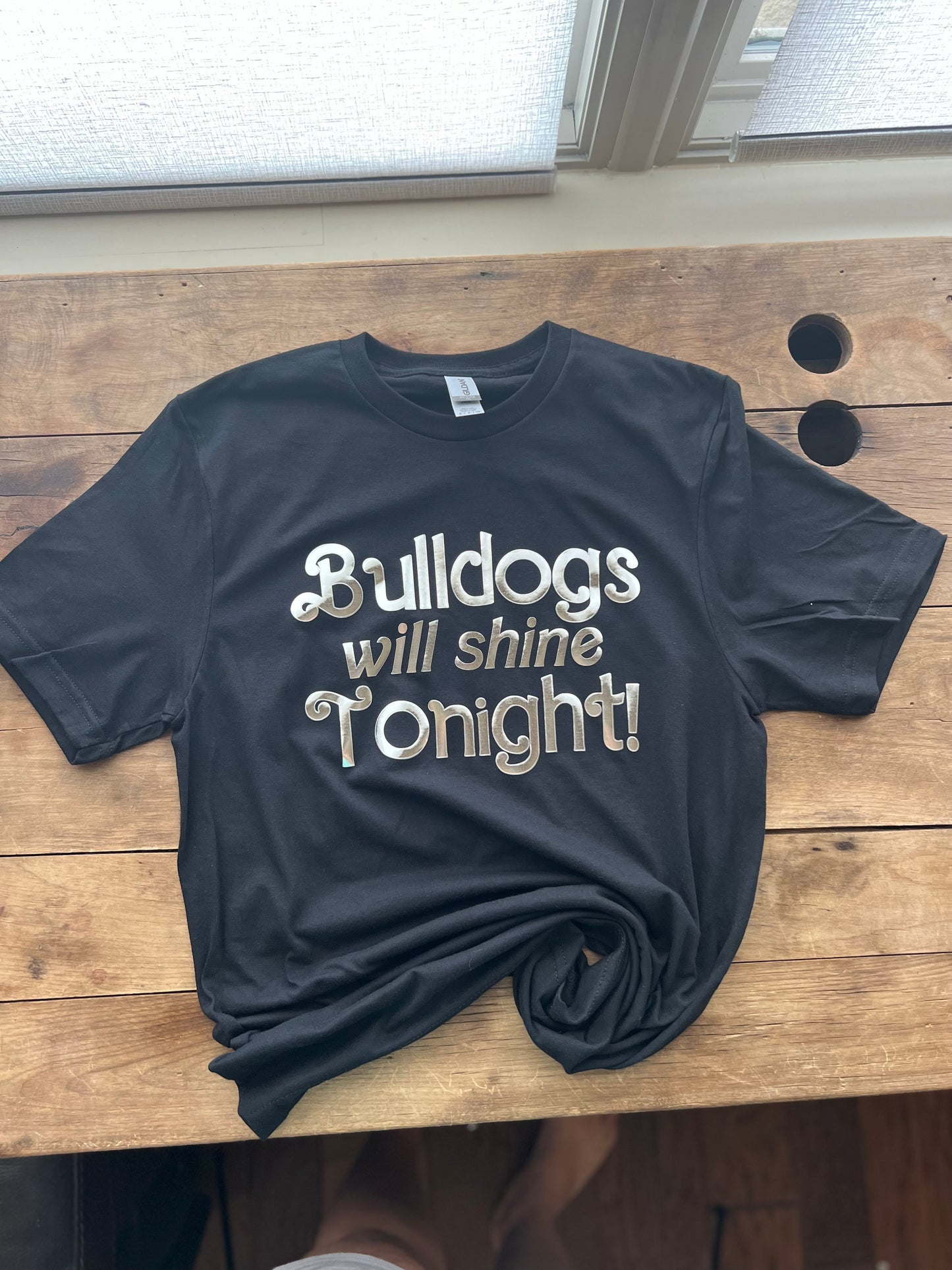 Bulldogs Will Shine Tonight foil Shirts