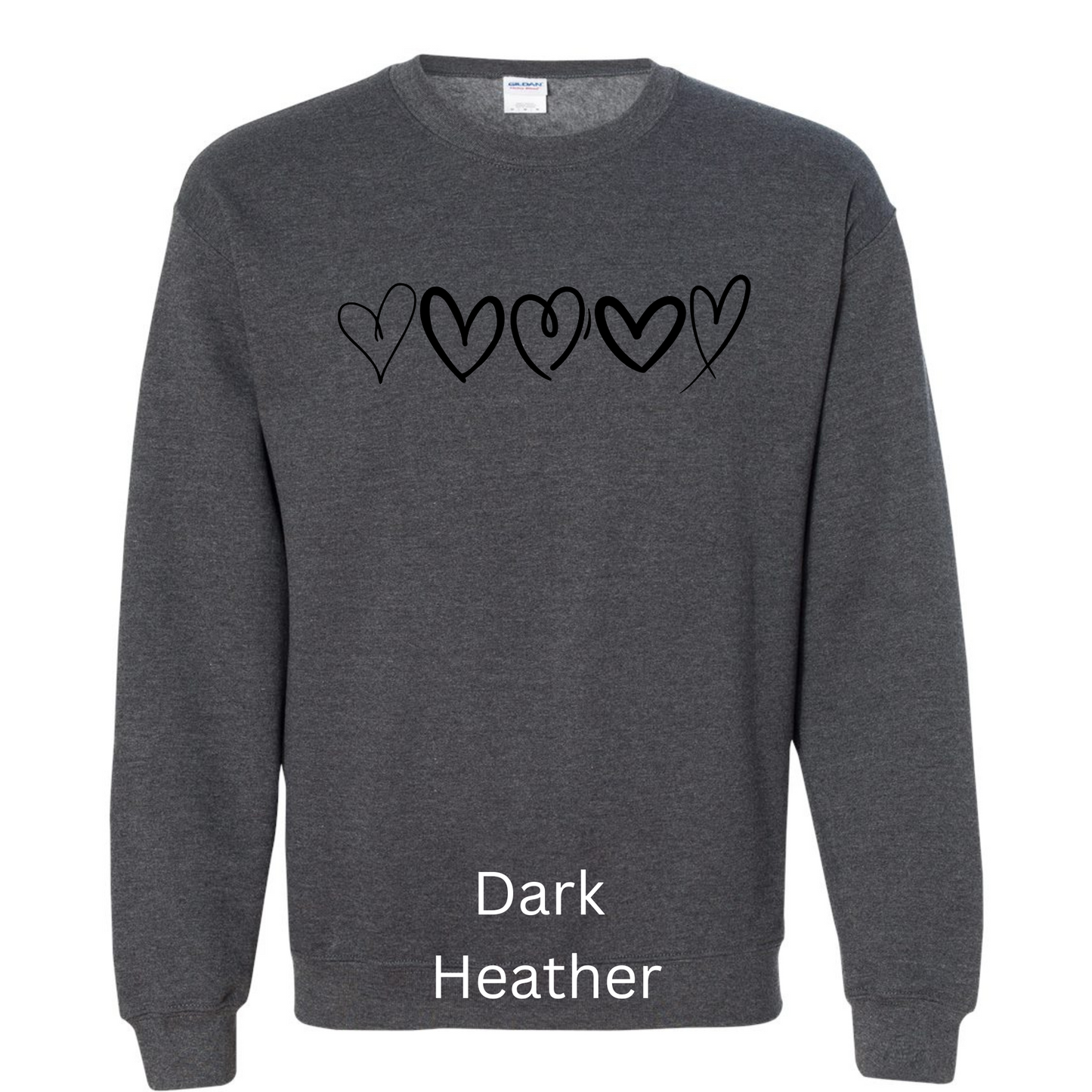 Black Hearts Sweatshirt