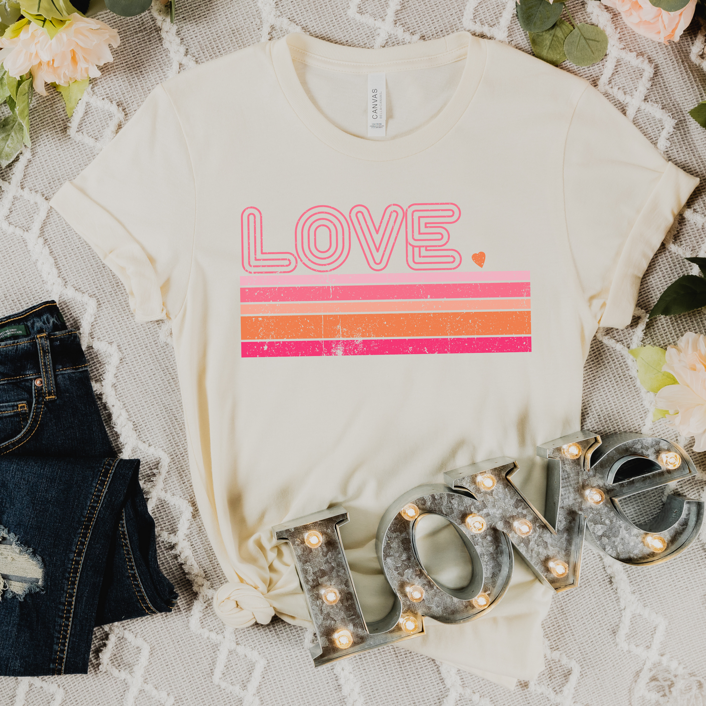 Love Tshirt Bella Canvas Super Soft Tee