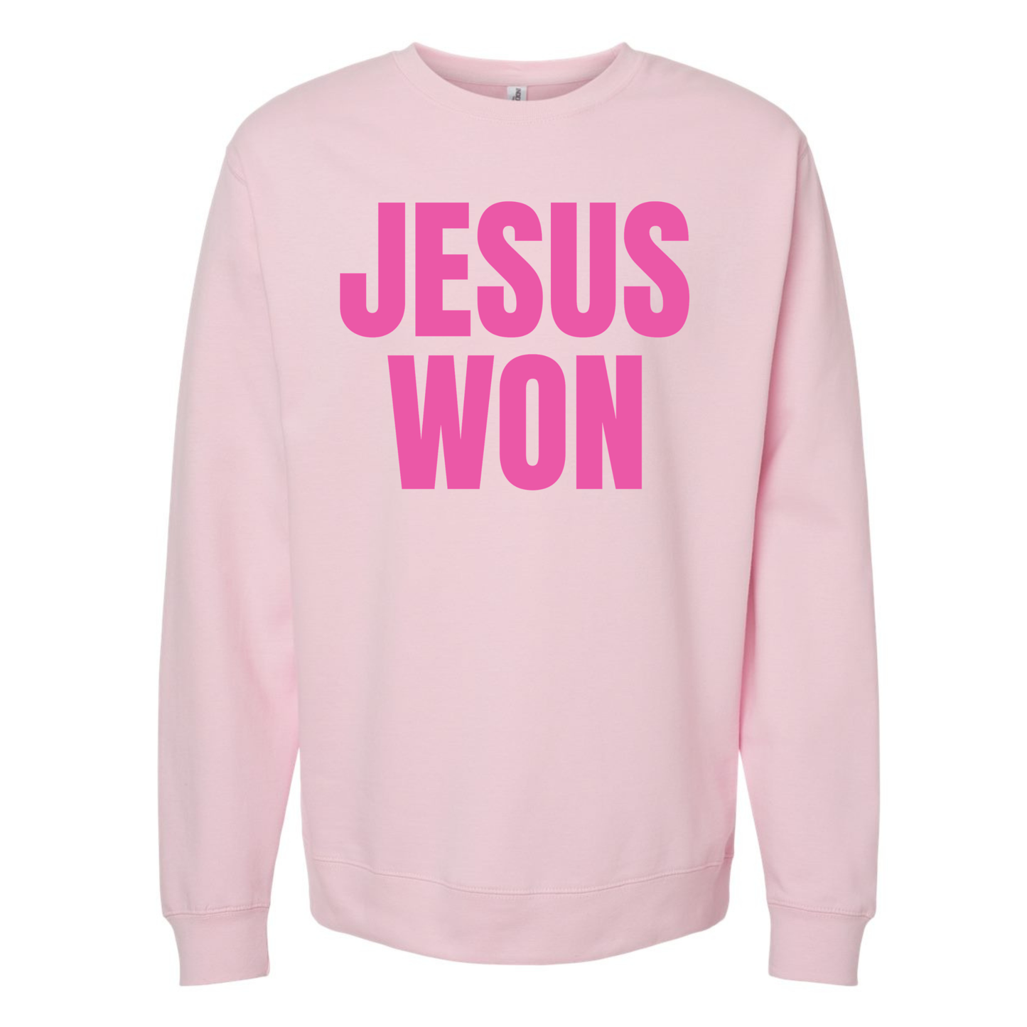 Jesus Won Puff Shirt Variety