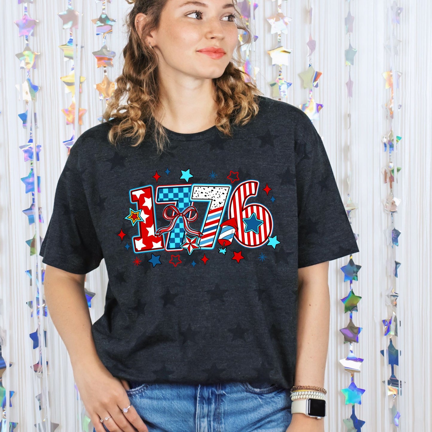 1776 Patriotic Fourth of July Memorial Day Tshirt