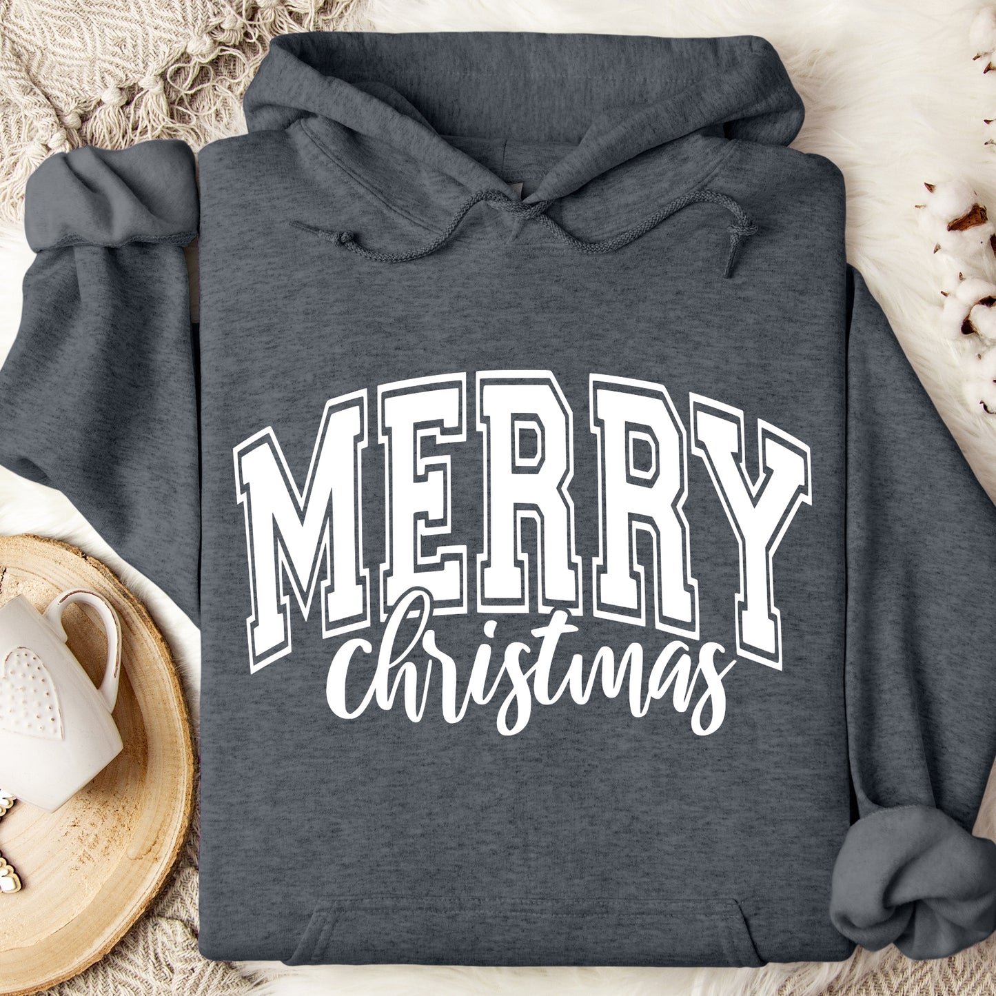 Merry Christmas hooded Sweatshirt