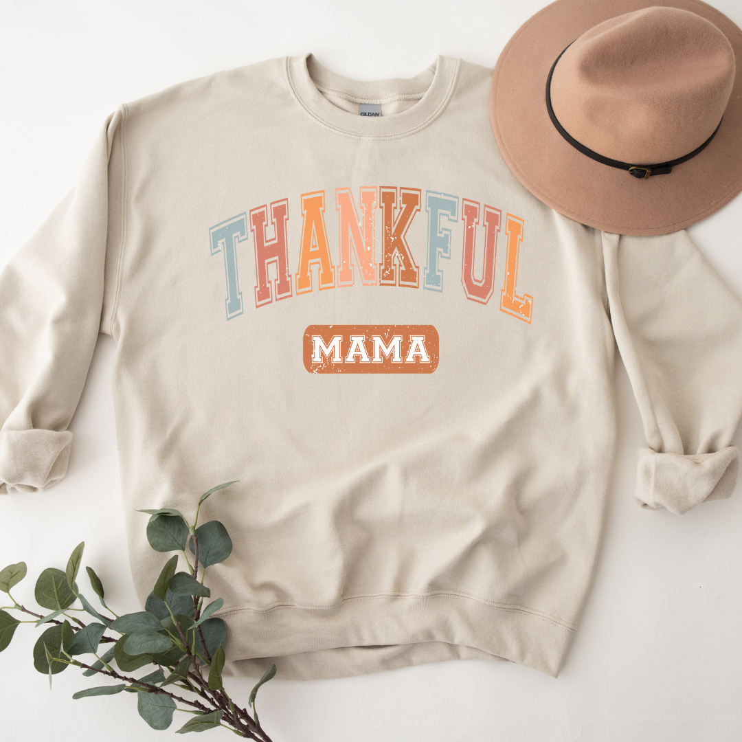 Thankful Mama Women's Fall Sweatshirt