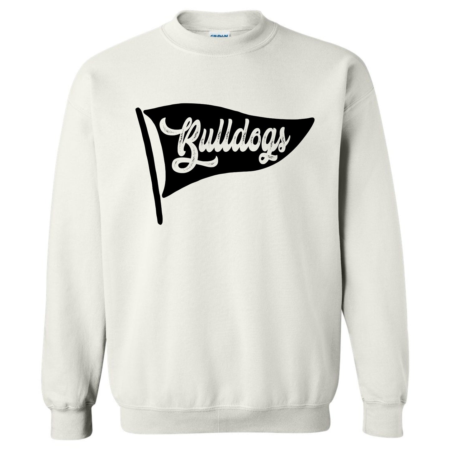 Bulldogs Pennant Team Sports Sweatshirt