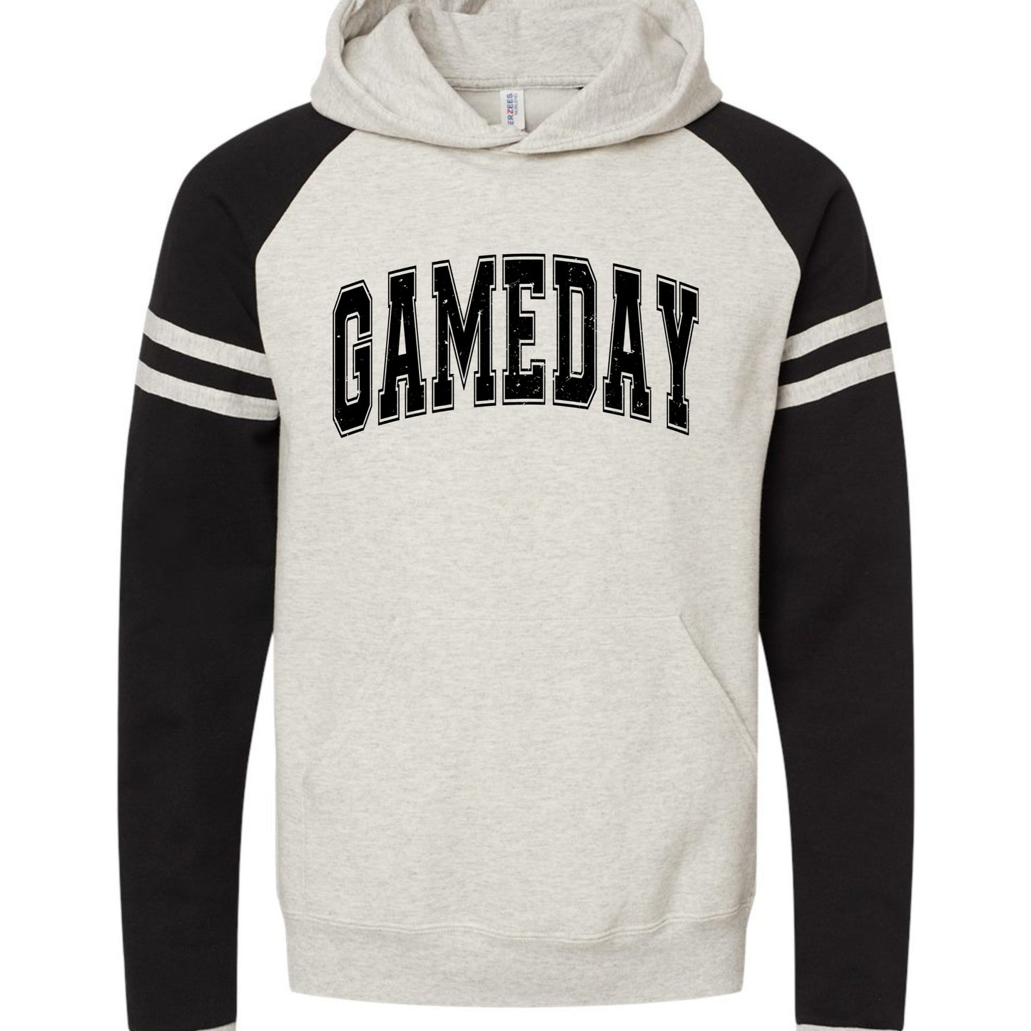 Game Day Striped Sports Hoodie