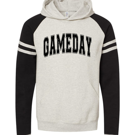 Game Day Striped Sports Hoodie