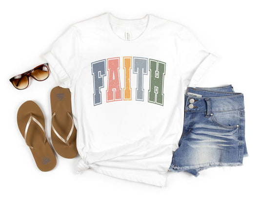 Faith Colorful Tshirt