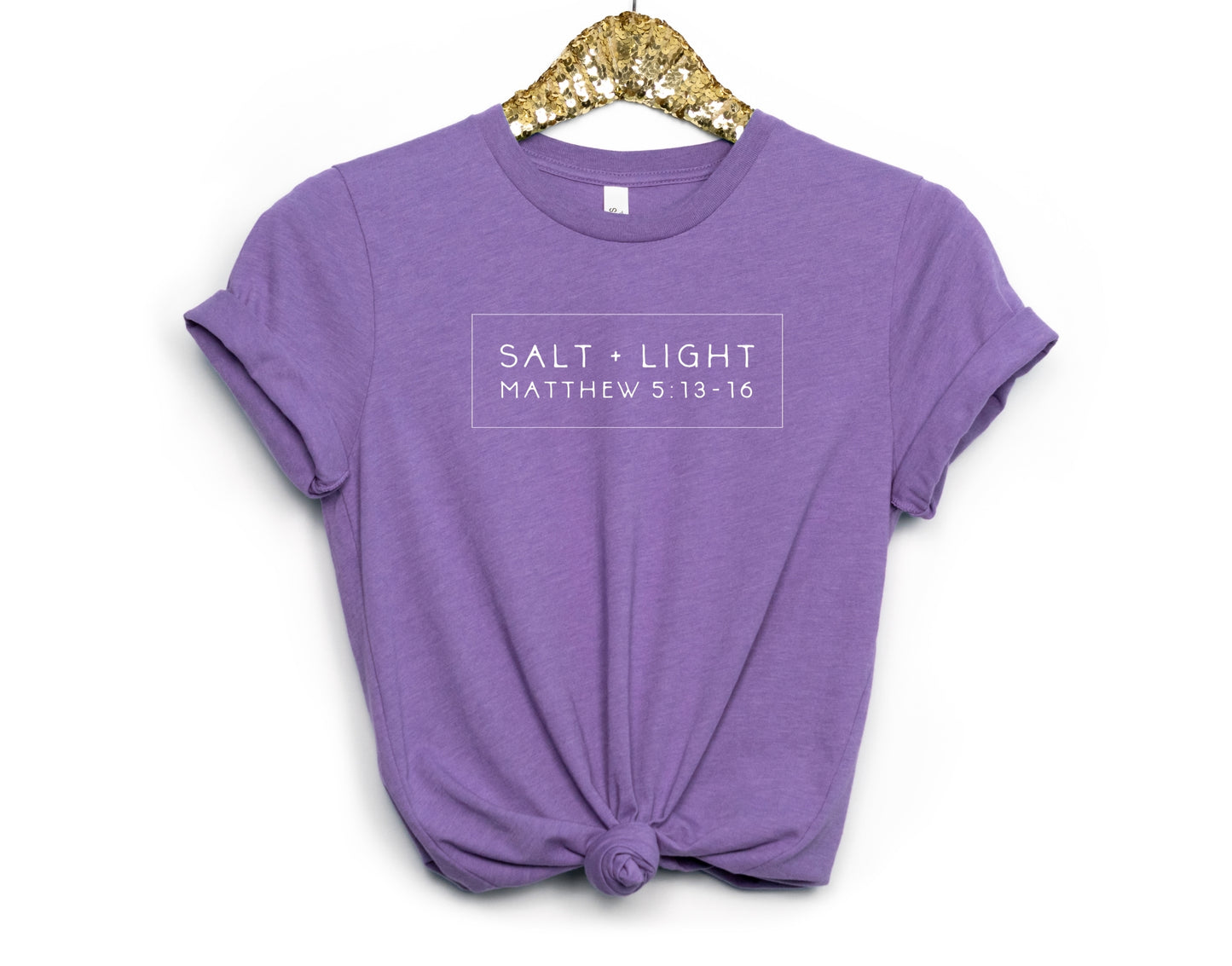 Salt and Light Religious Bible Verse T-shirt