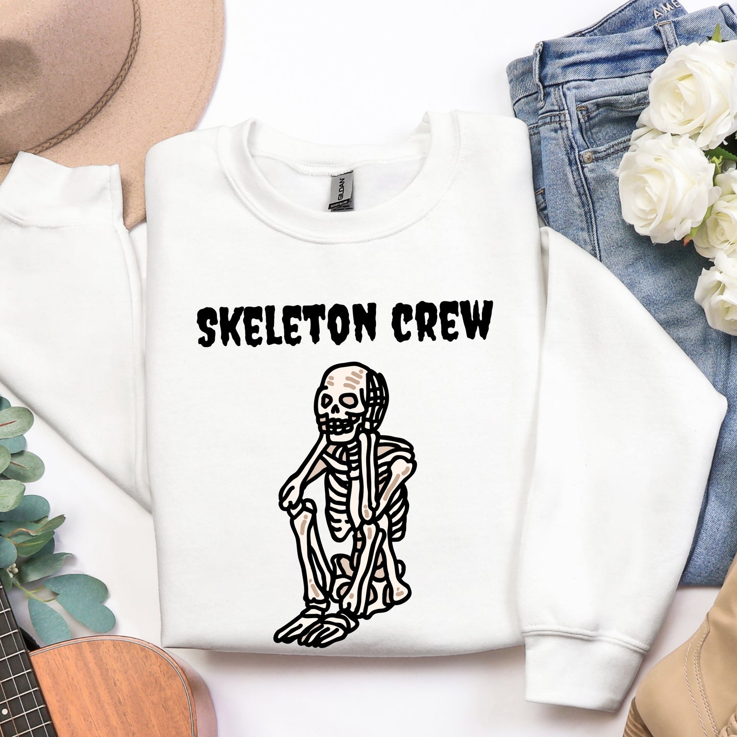 Skeleton Crew Sweatshirt – Existential Edition