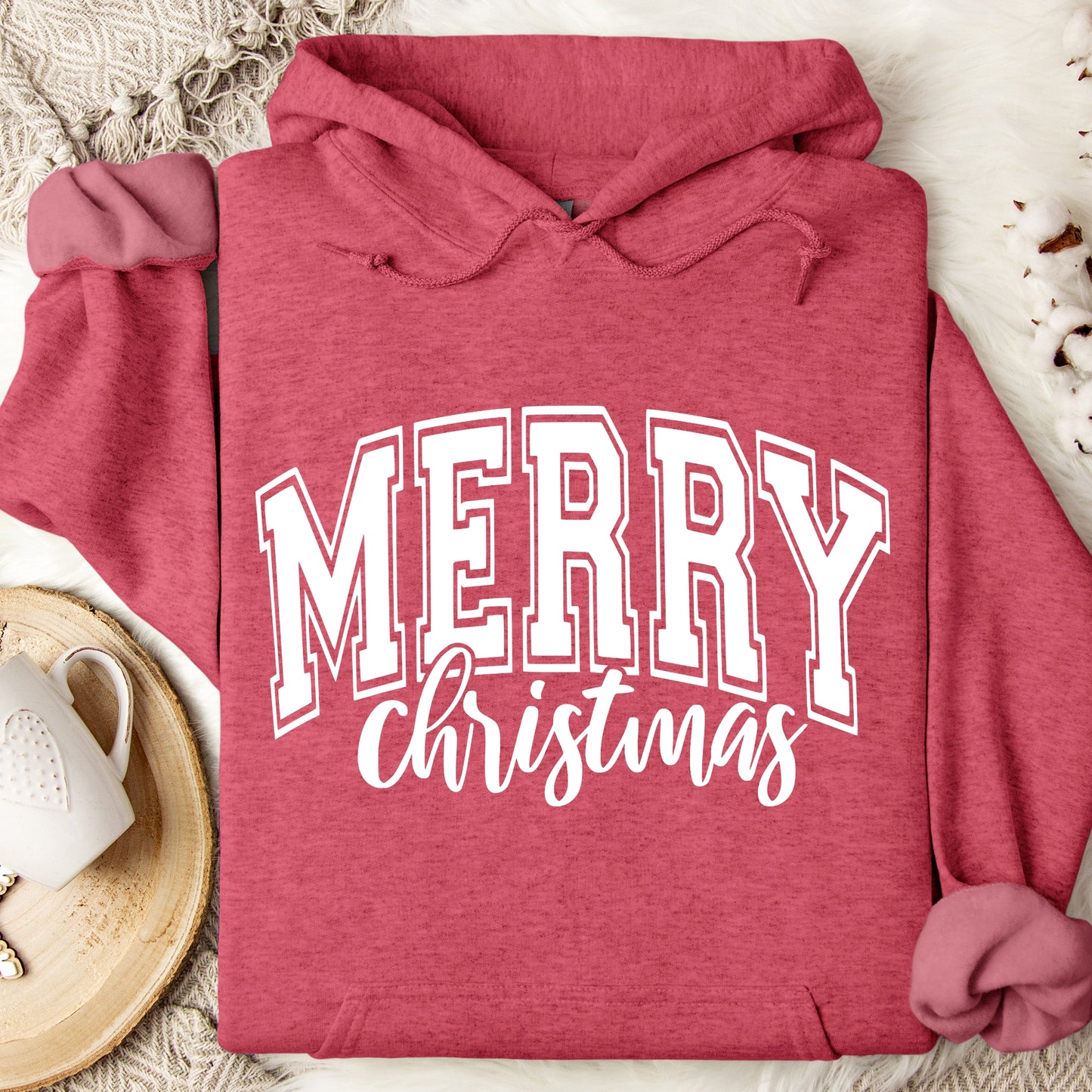 Merry Christmas hooded Sweatshirt