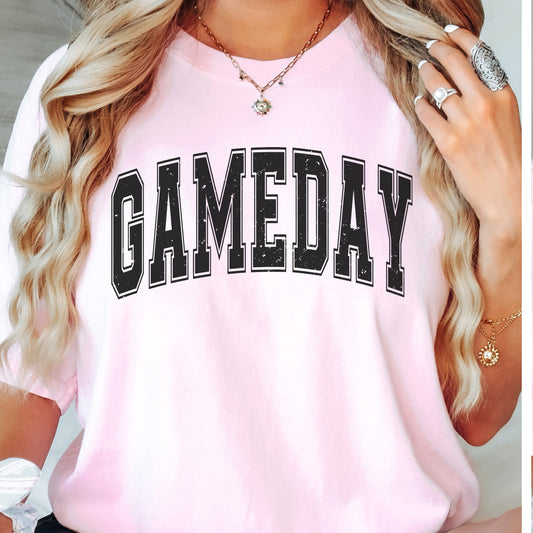 Game Day Pink Out Comfort Colors Tshirts