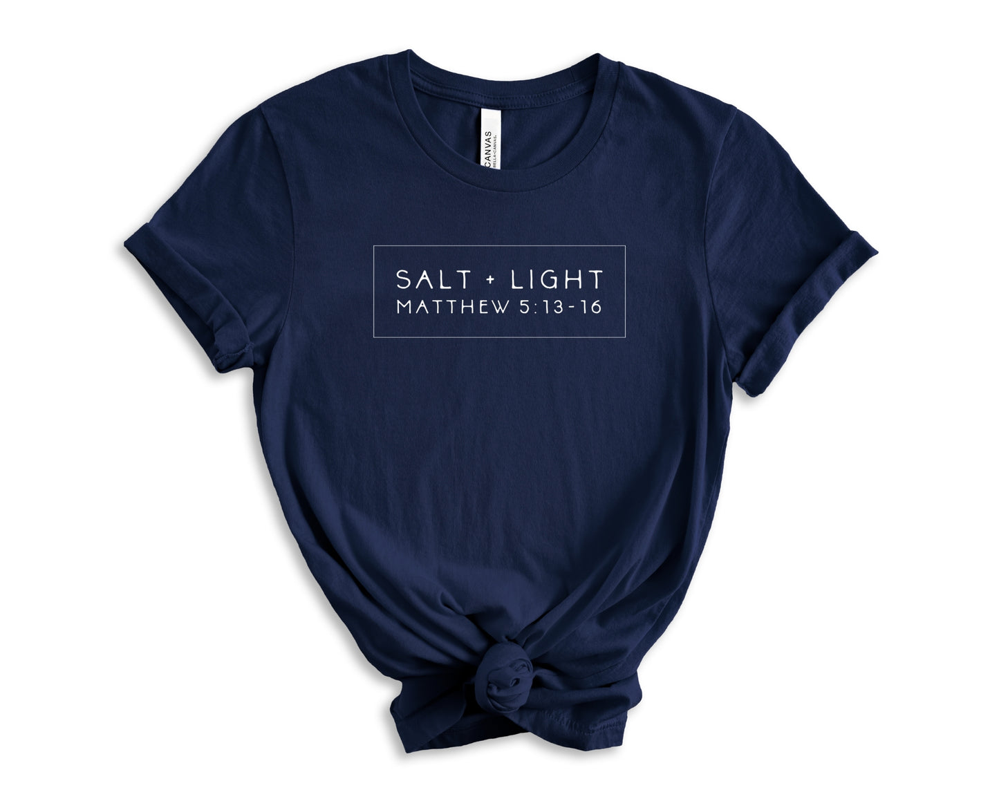 Salt and Light Religious Bible Verse T-shirt