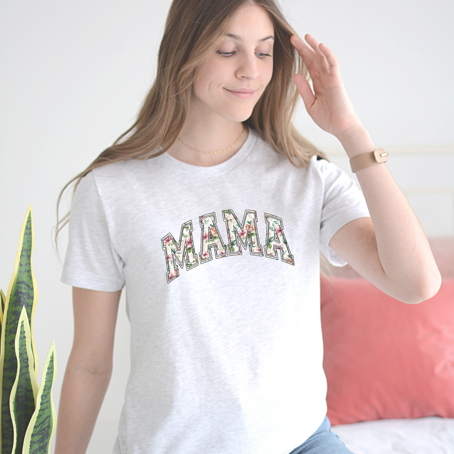 Mama Floral Graphic Tee