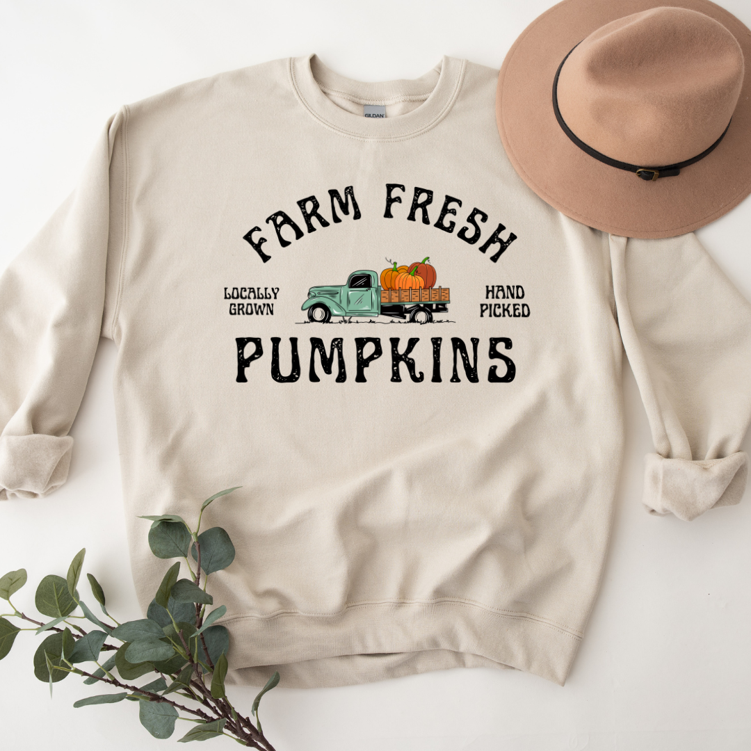 Farm Fresh Pumpkin Women's Sweatshirt