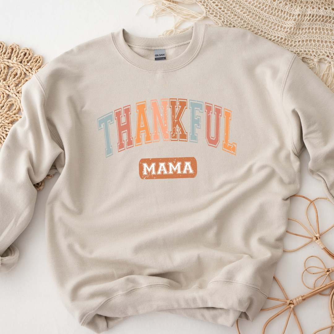 Thankful Mama Women's Fall Sweatshirt