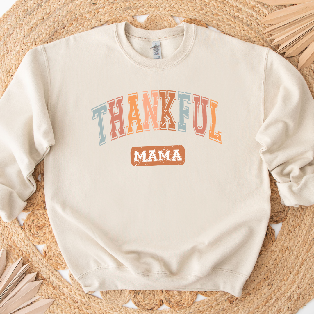 Thankful Mama Women's Fall Sweatshirt