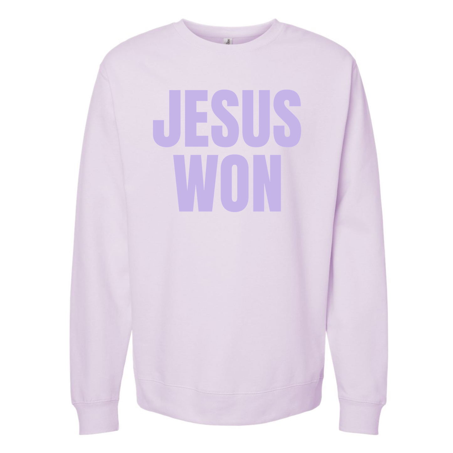Jesus Won Puff Shirt Variety