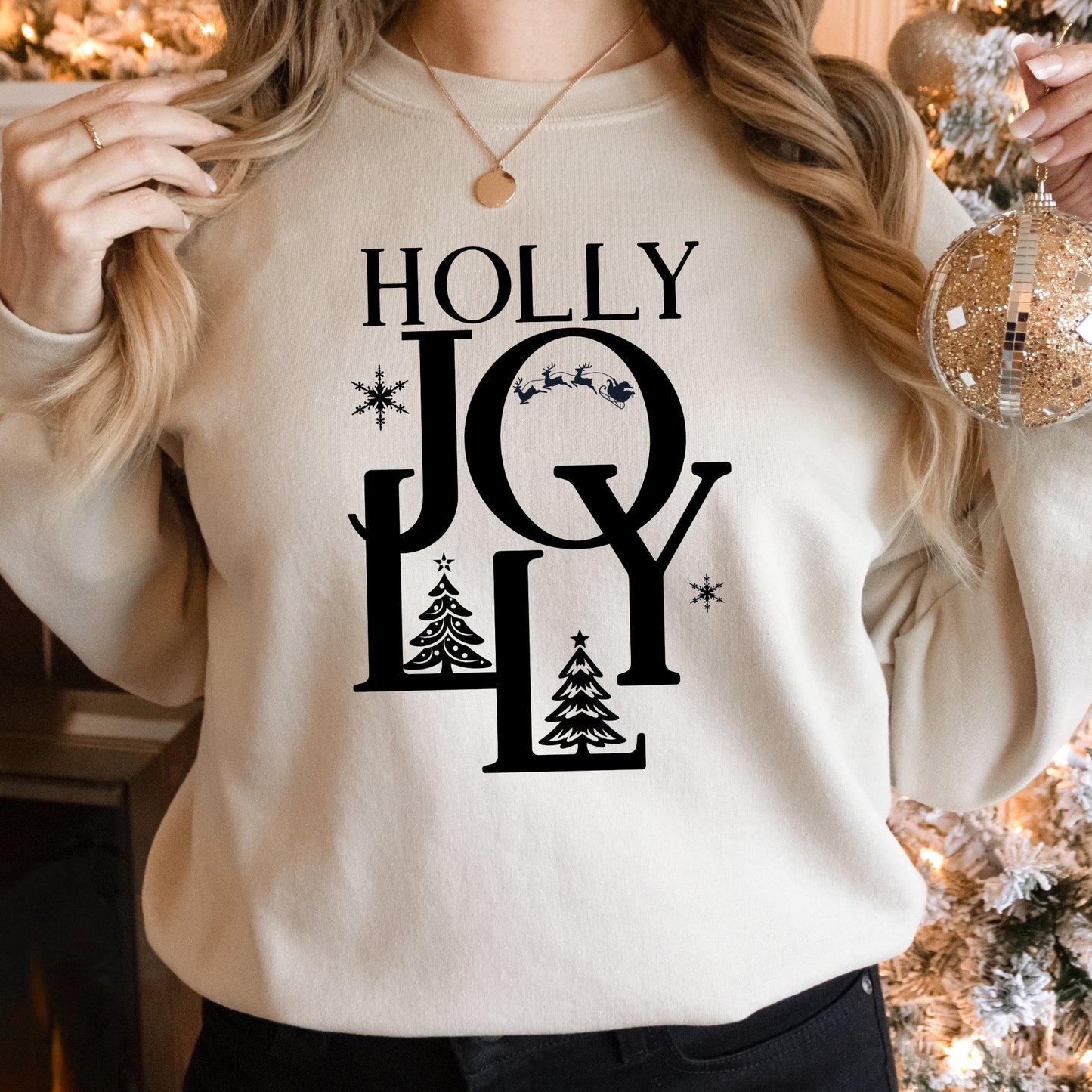 Holly Jolly Christmas Sweatshirt