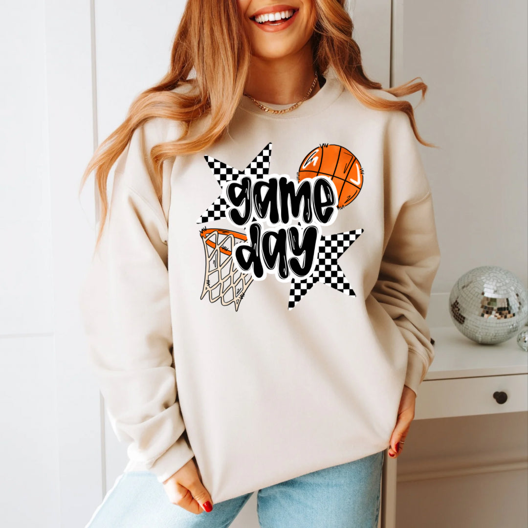 Basketball game day sweatshirt