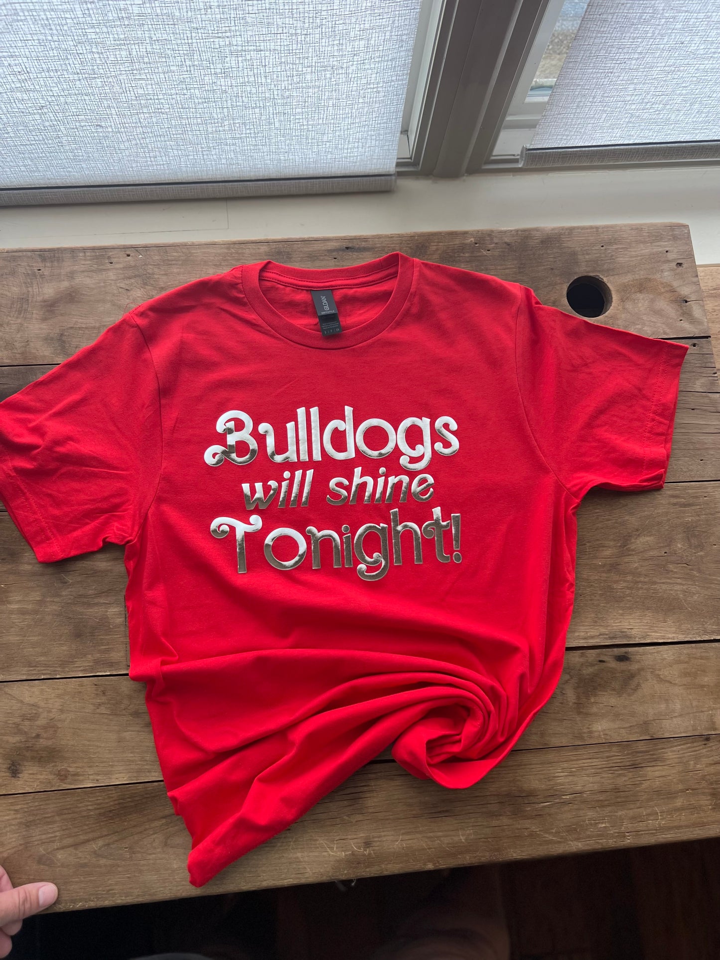 Bulldogs Will Shine Tonight foil Shirts