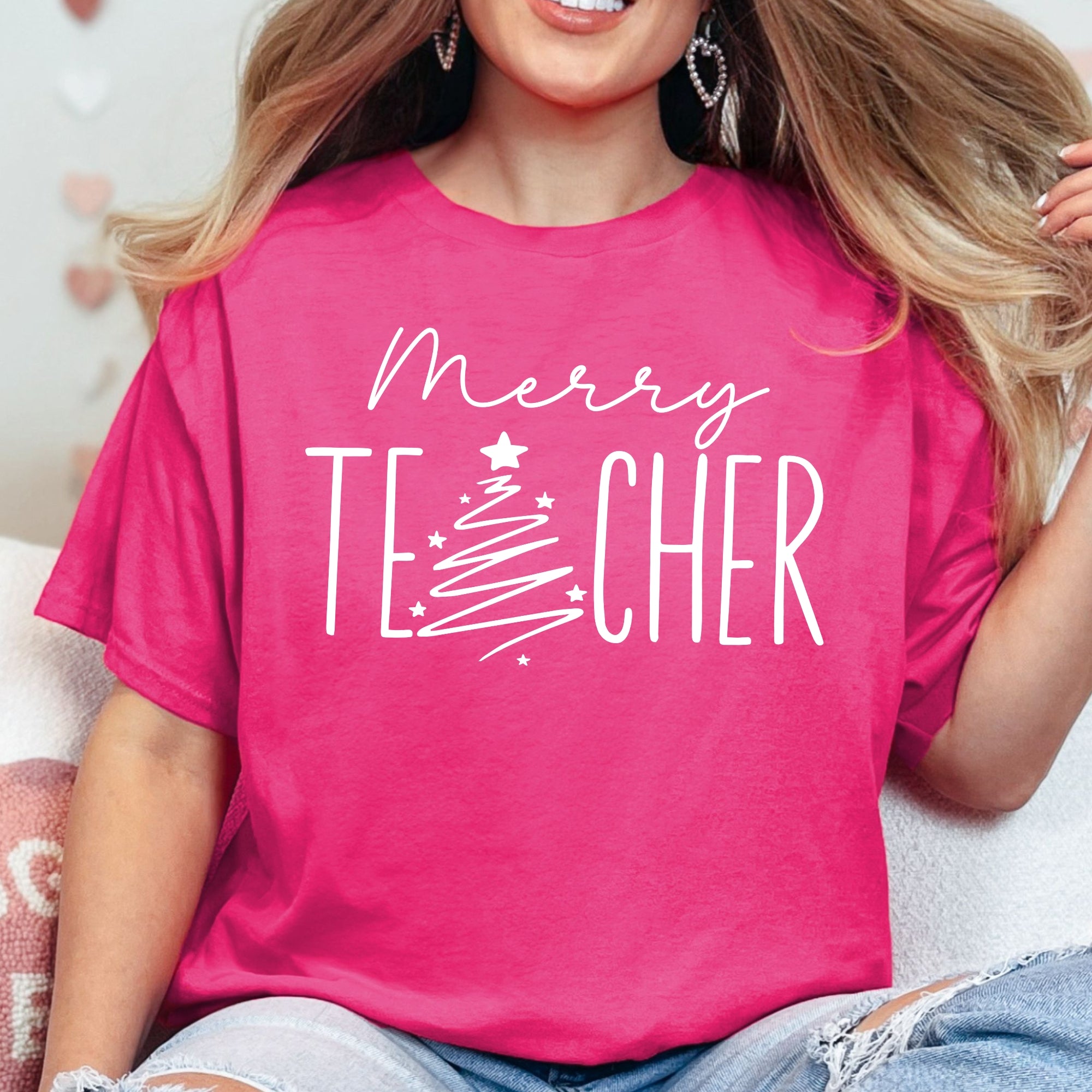 Merry Teacher Tshirt
