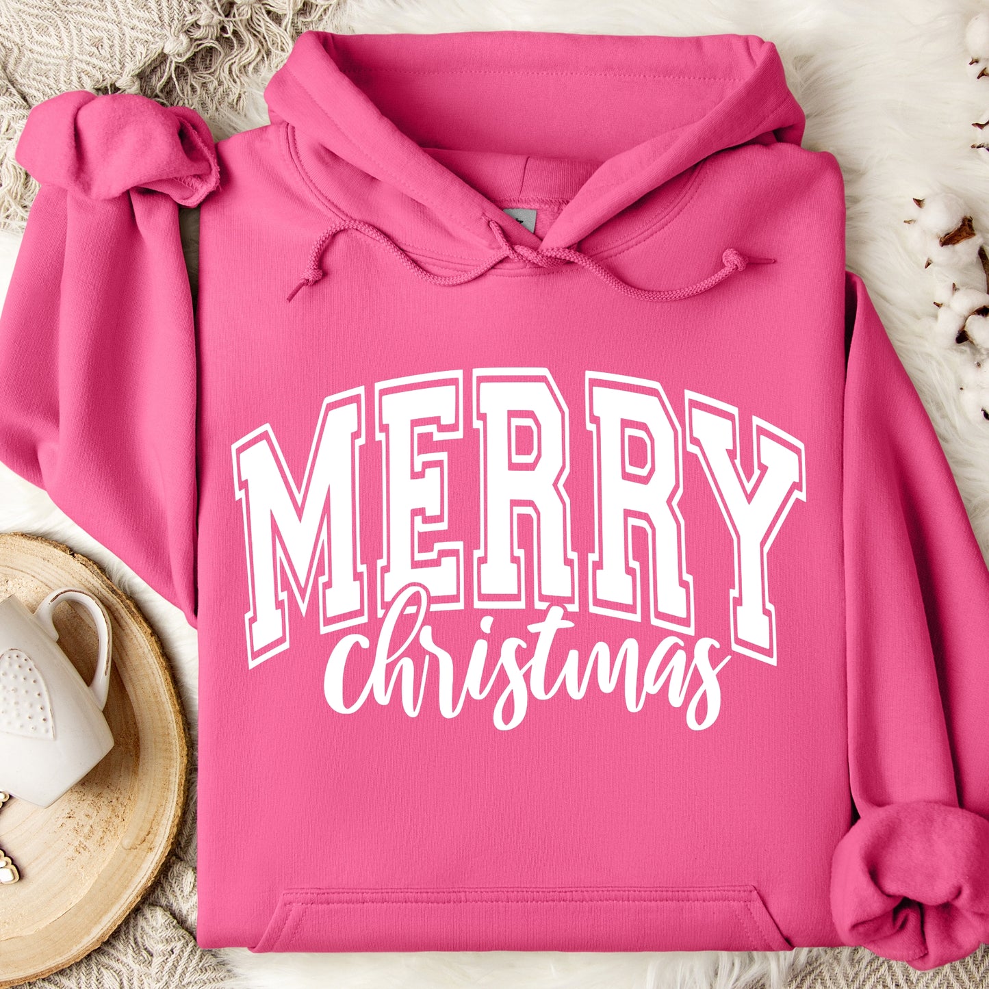 Merry Christmas hooded Sweatshirt