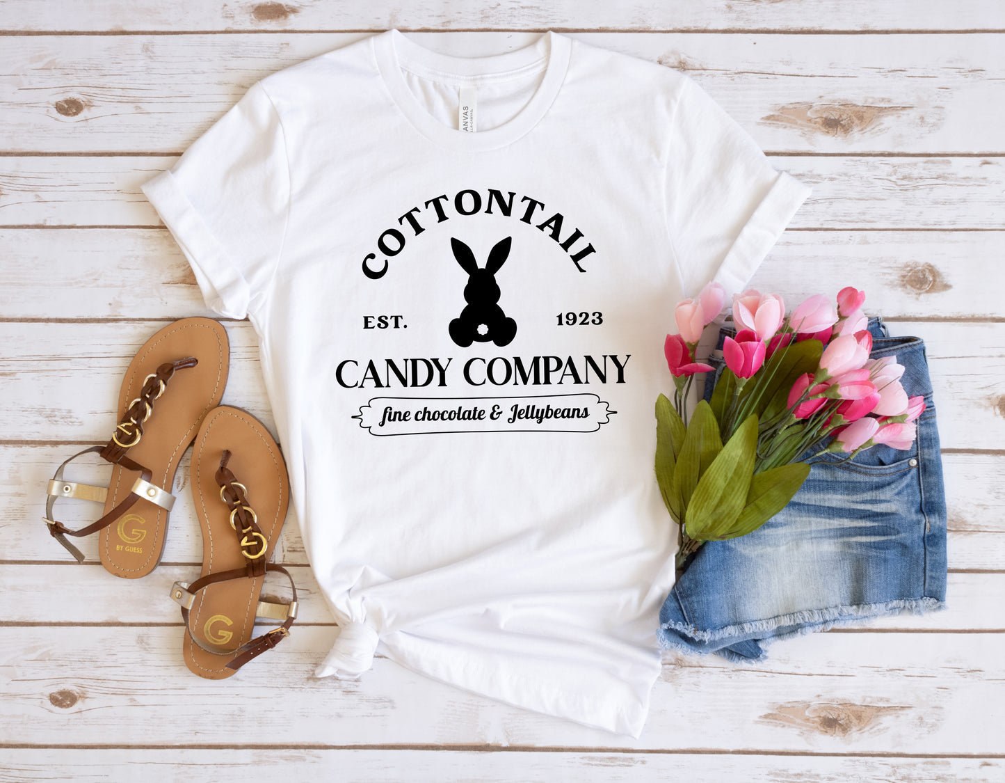 Cottontail Candy Co Easter Women's Graphic Tee