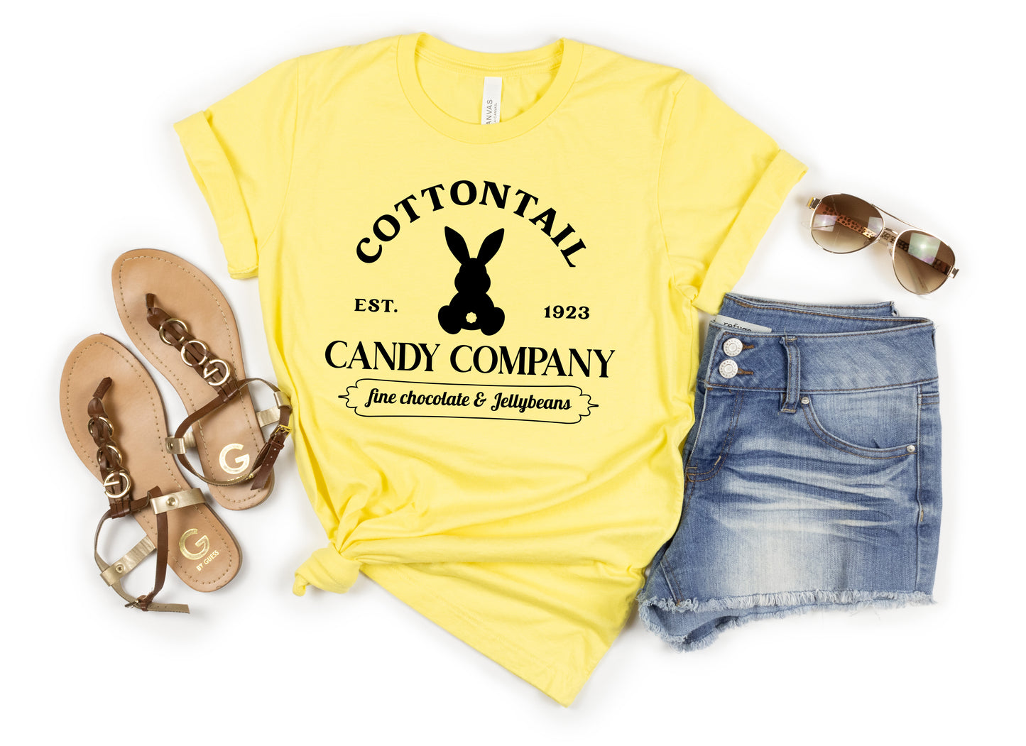 Cottontail Candy Co Easter Women's Graphic Tee