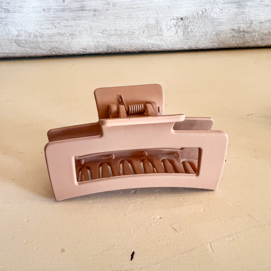 Dusty Rose Hair Clip