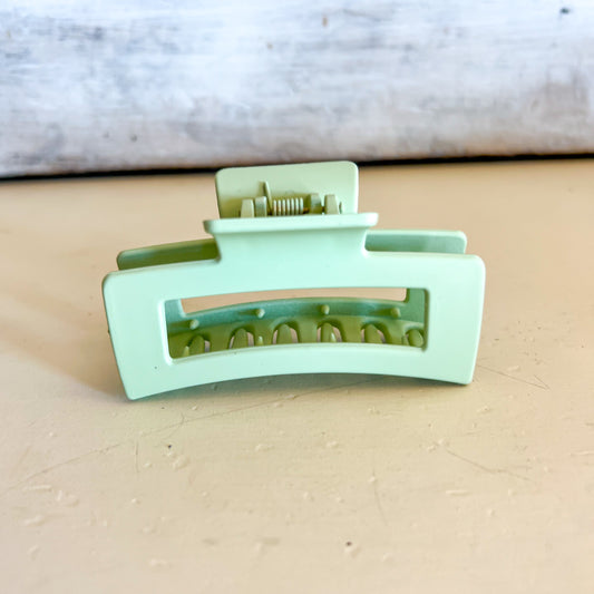 Light Green Hair Clip