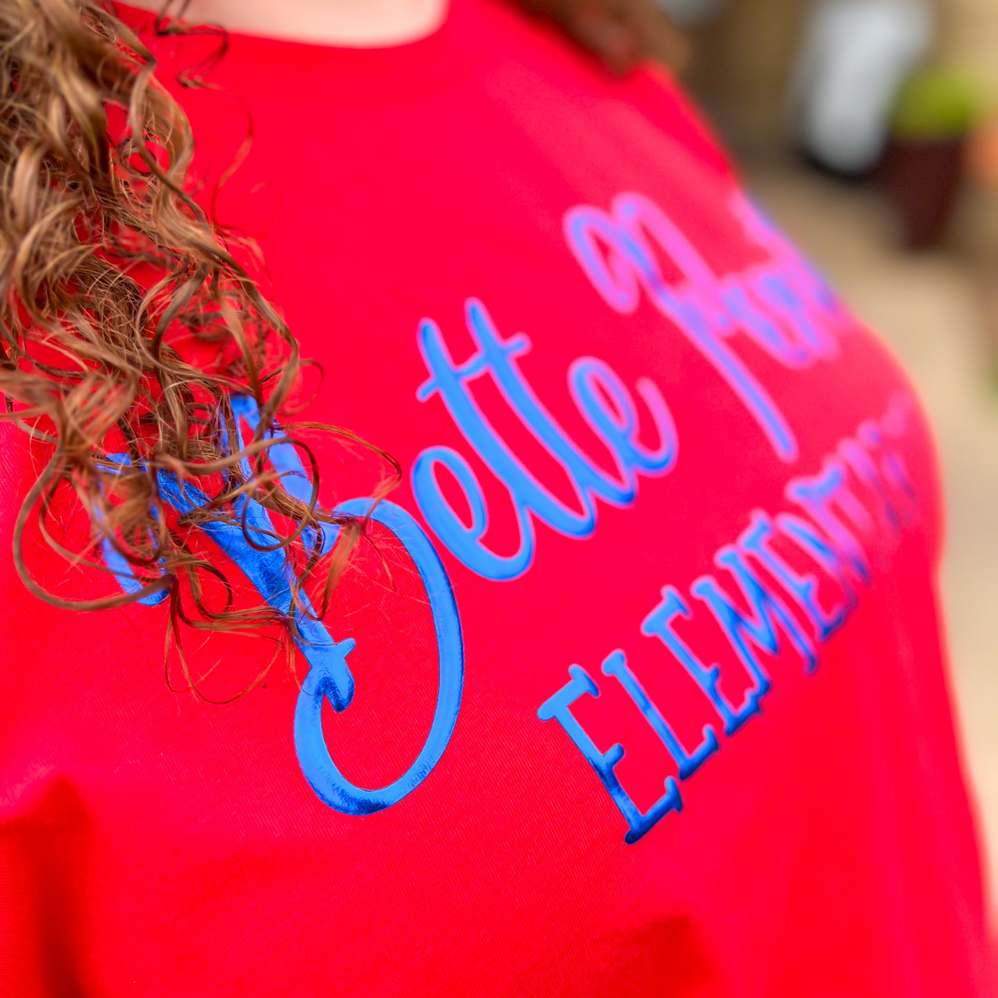 Custom Metallic Puff Shirts Font 3