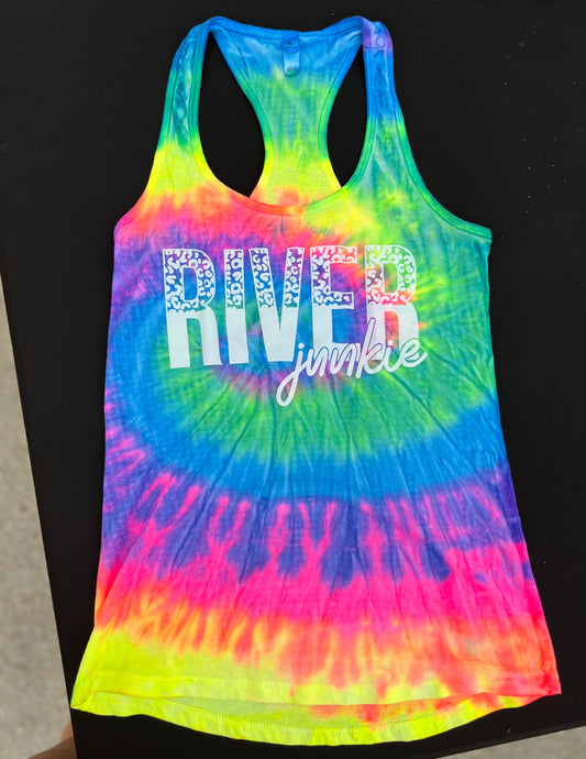 River Junkie Tye Dye Tank Top