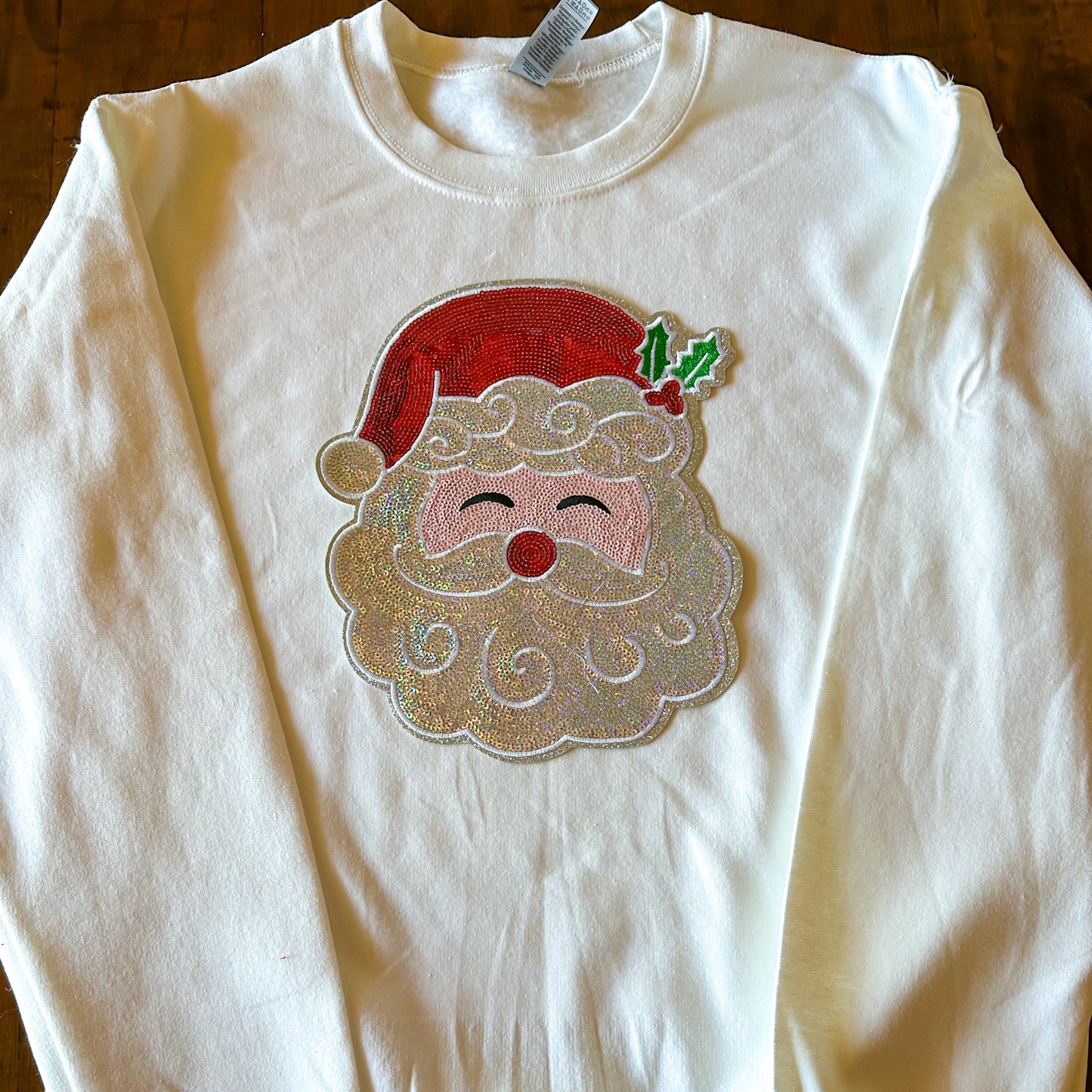 Sequins Santa Sweatshirt