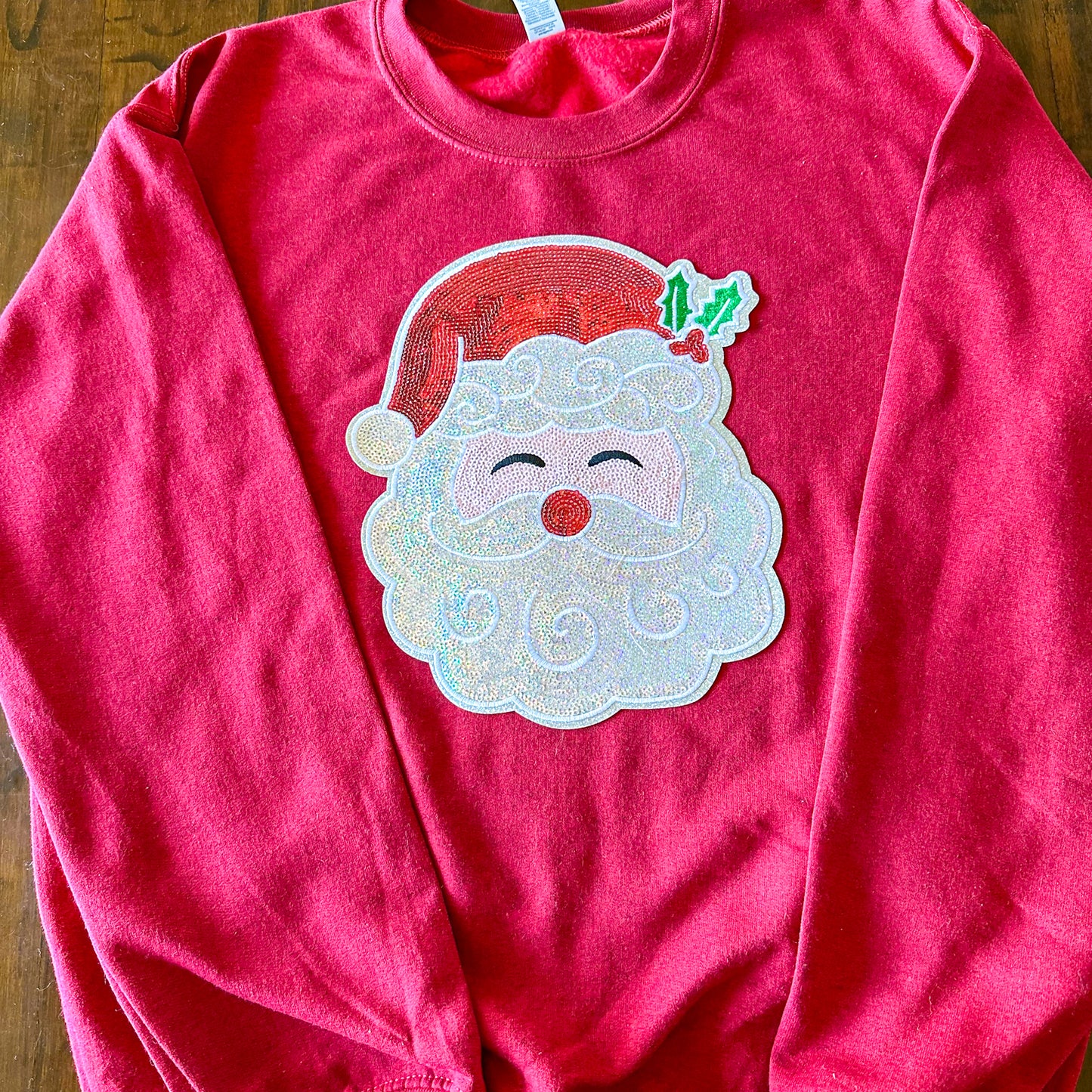 Sequins Santa Sweatshirt