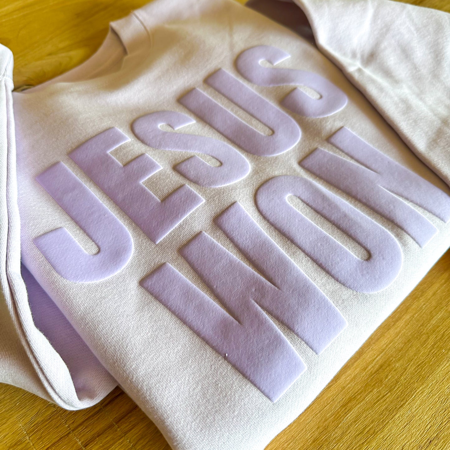 Jesus Won Puff Sweatshirt