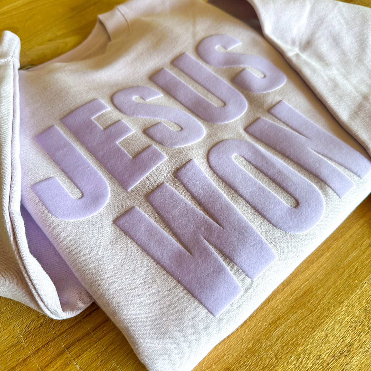 Jesus Won Puff Sweatshirt
