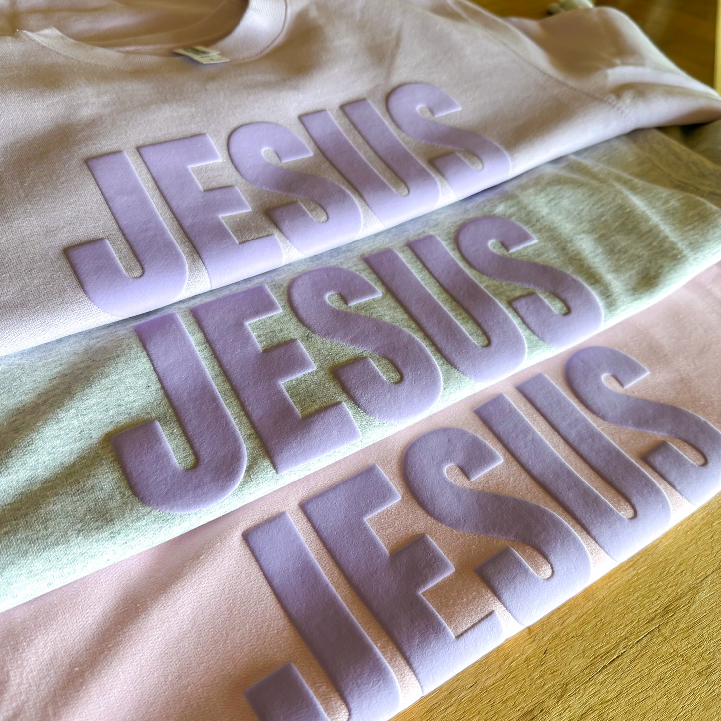 Jesus Won Puff Sweatshirt