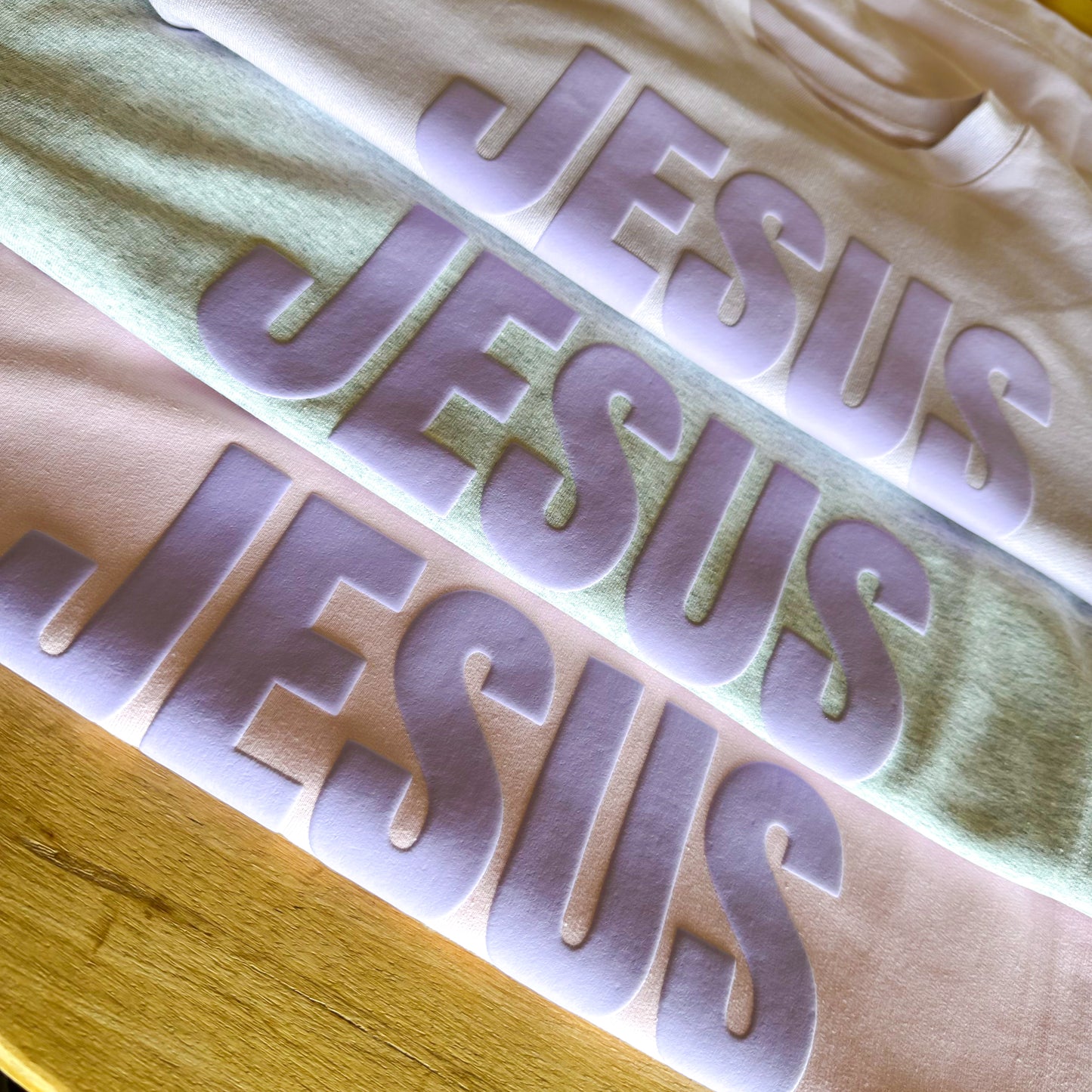 Jesus Won Puff Sweatshirt