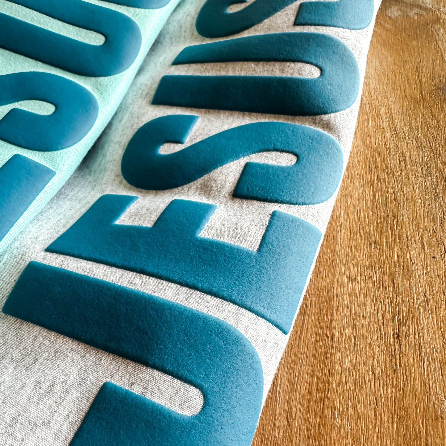 Jesus Won Blue Puff Sweatshirt