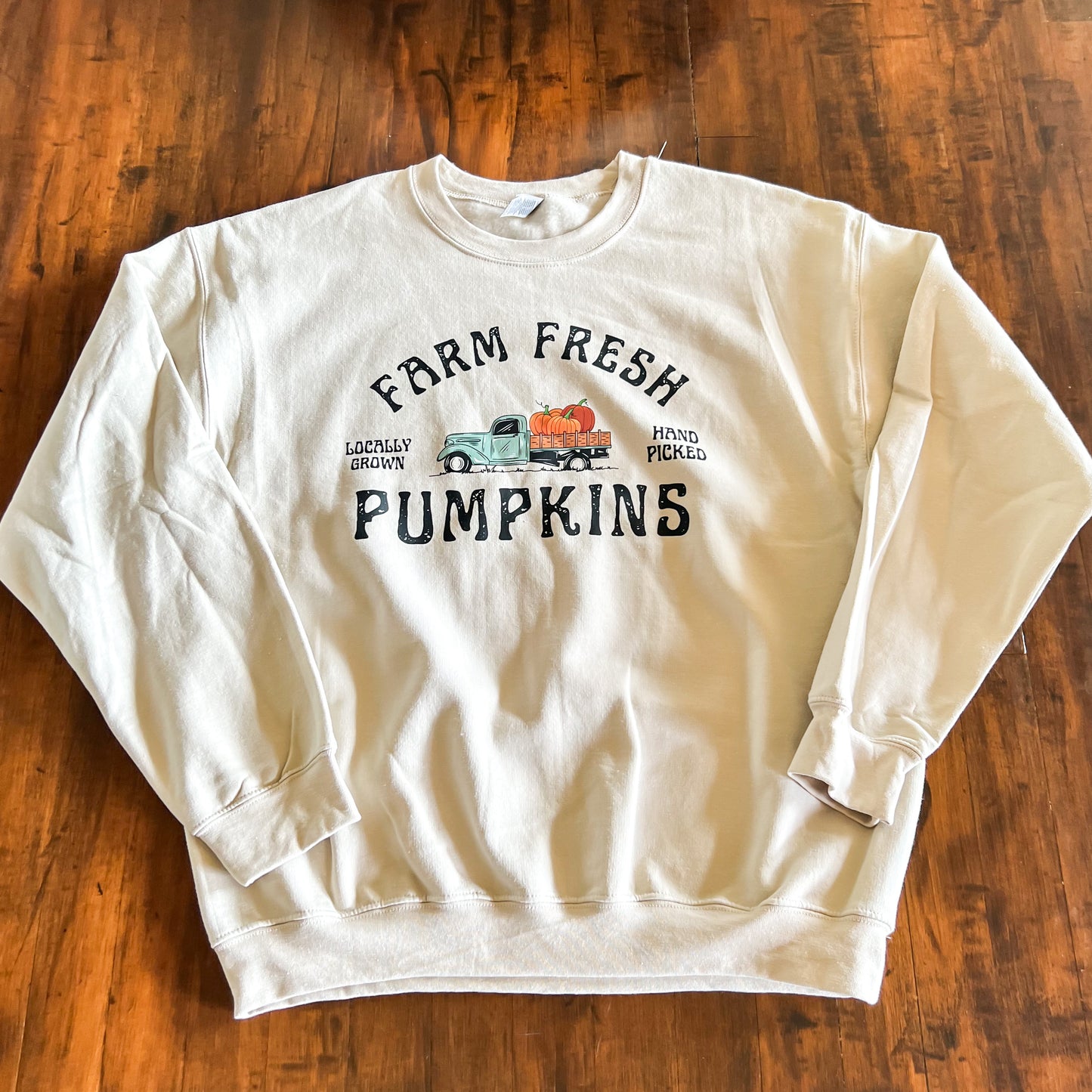 Farm Fresh Pumpkin Women's Sweatshirt