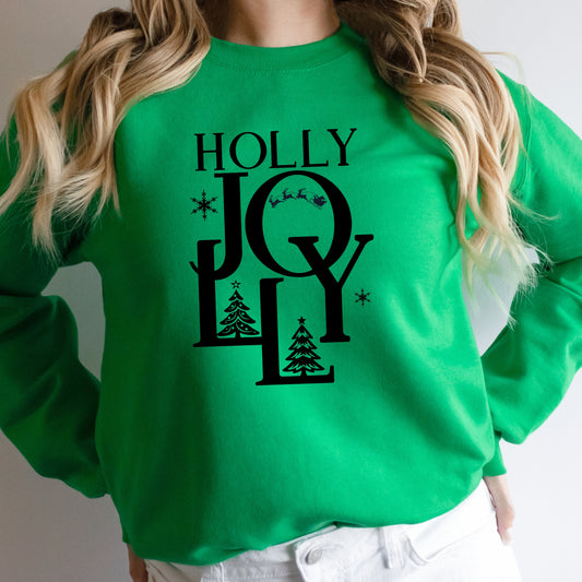 Holly Jolly Christmas Sweatshirt