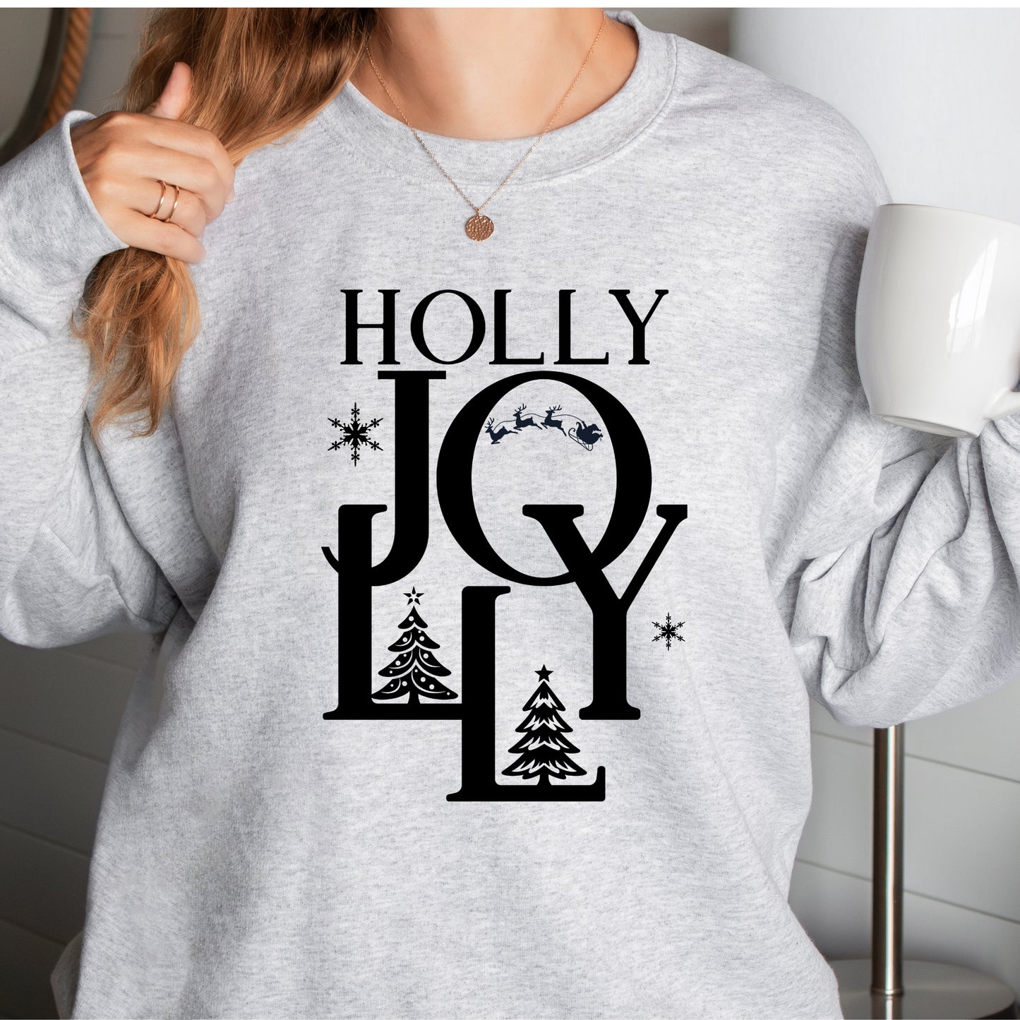 Holly Jolly Christmas Sweatshirt